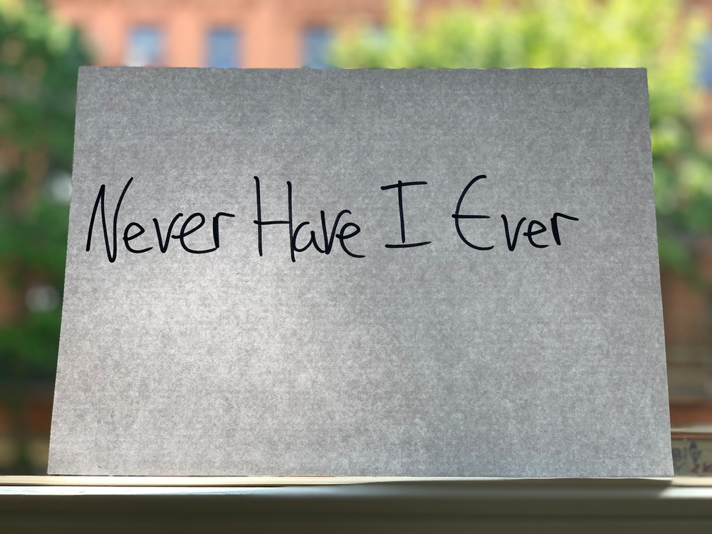 Never,Have,I,Ever,-,Text,On,White,Paper