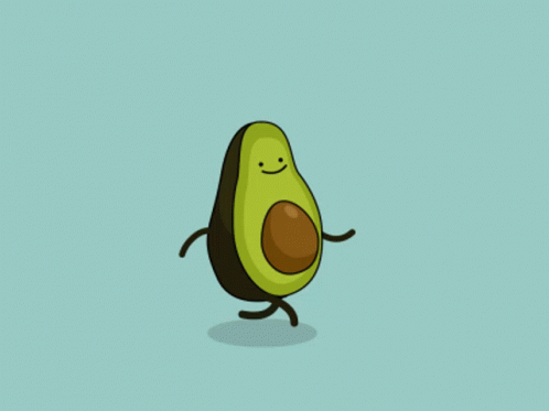 avocado-walking
