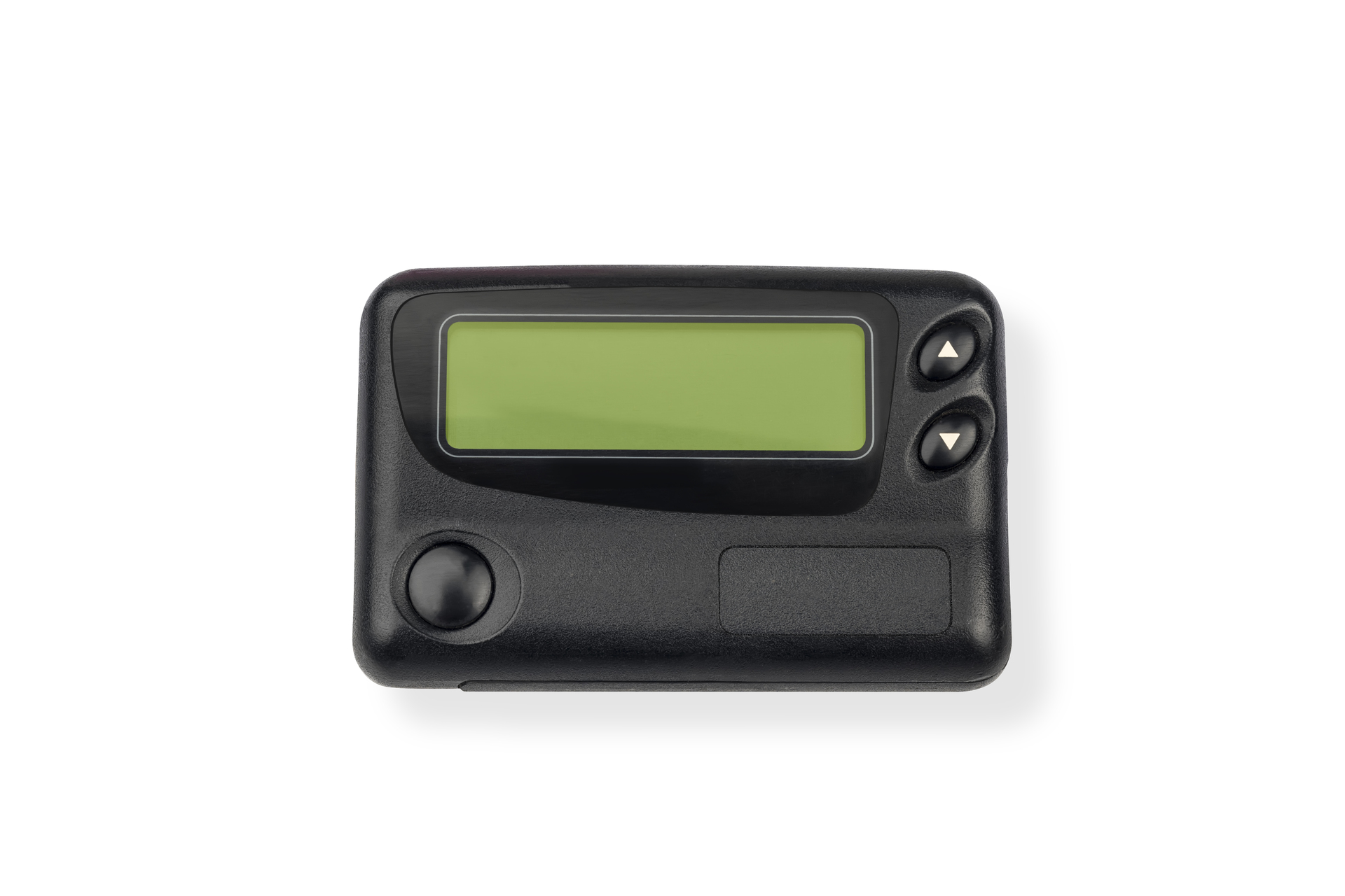 A pager or a beeper ,One way pagers can only receive messages on