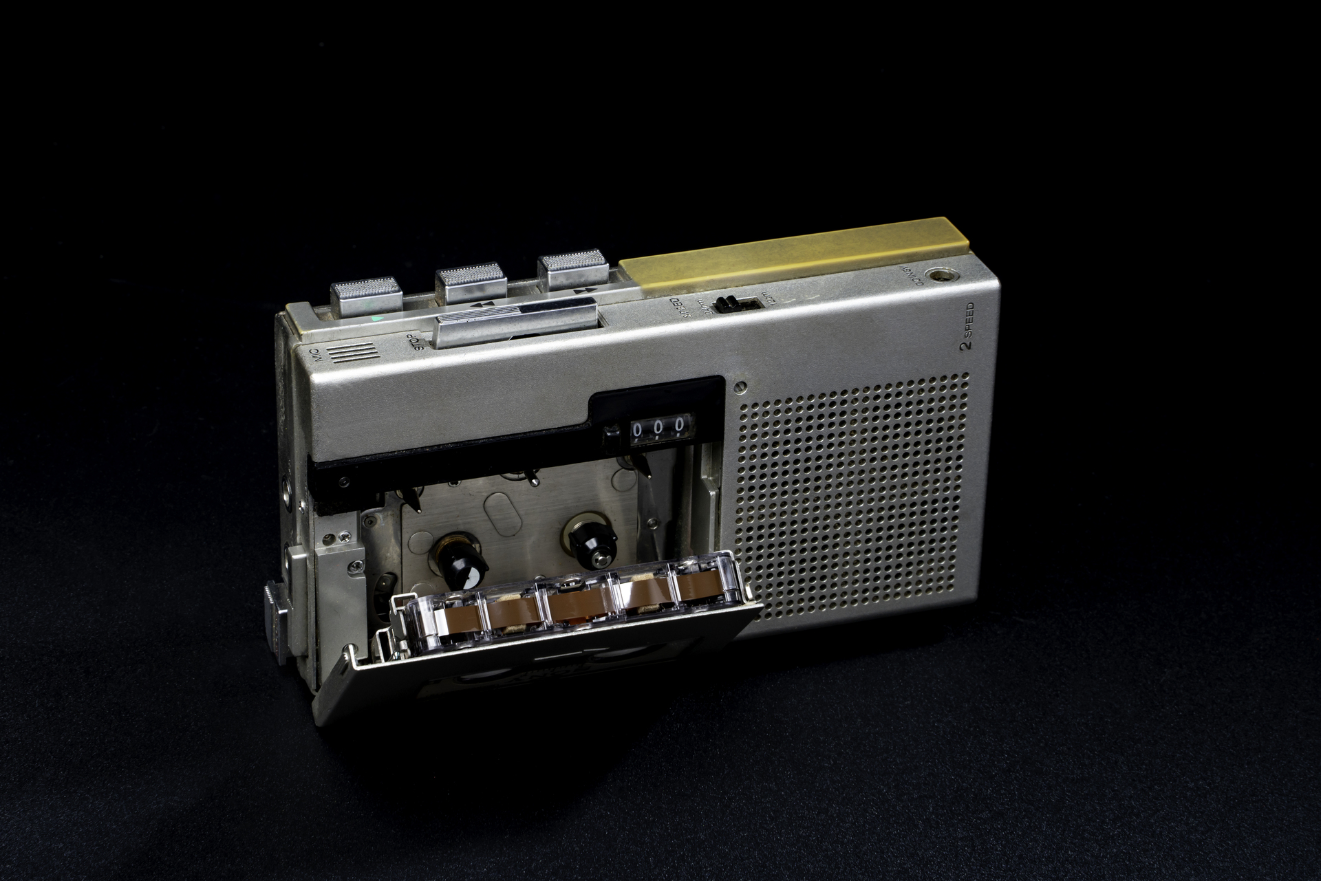 BANGKOK THAILAND -14 February 2022: SONY microcassette isolated