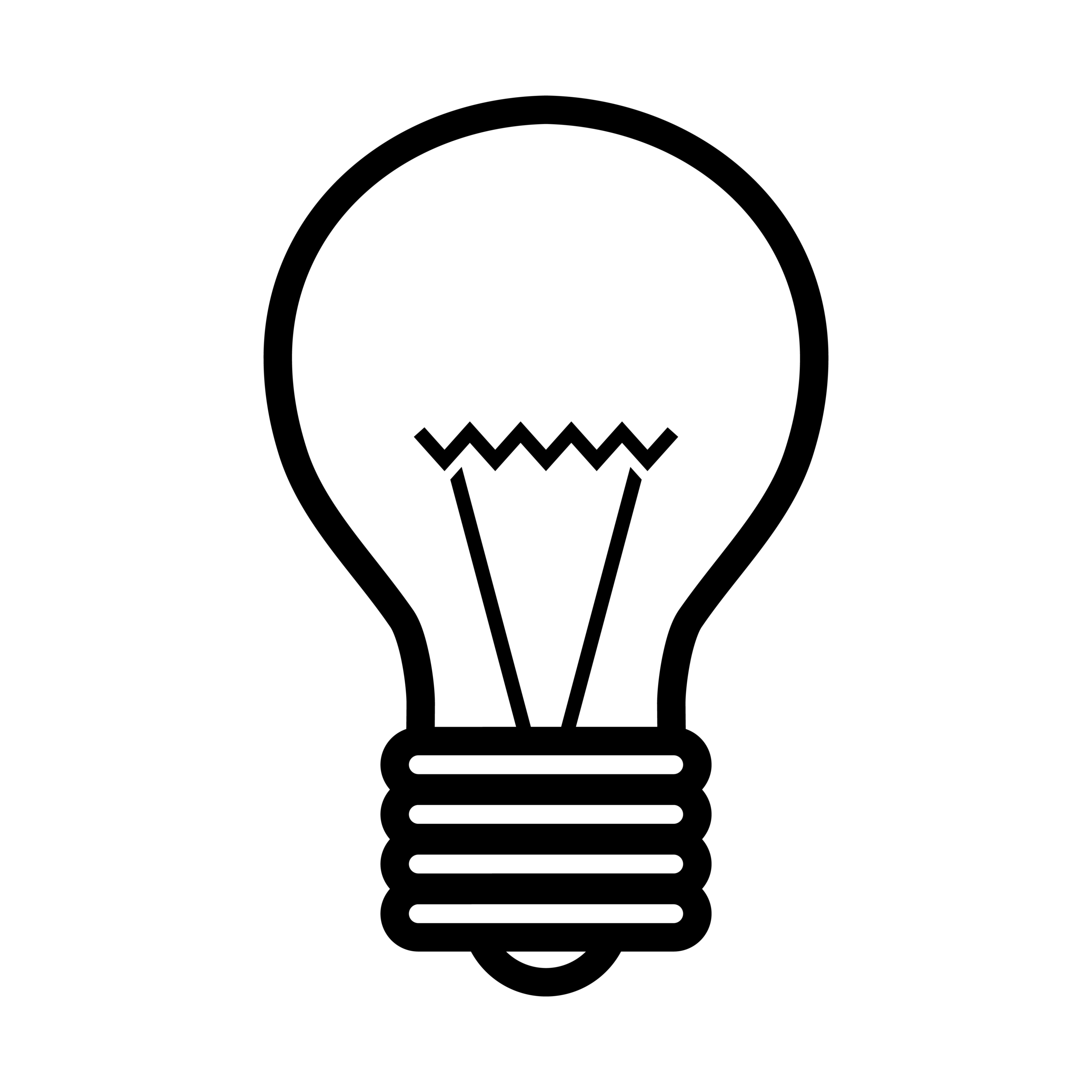 Rebus Puzzles Lightbulb Vector Icon