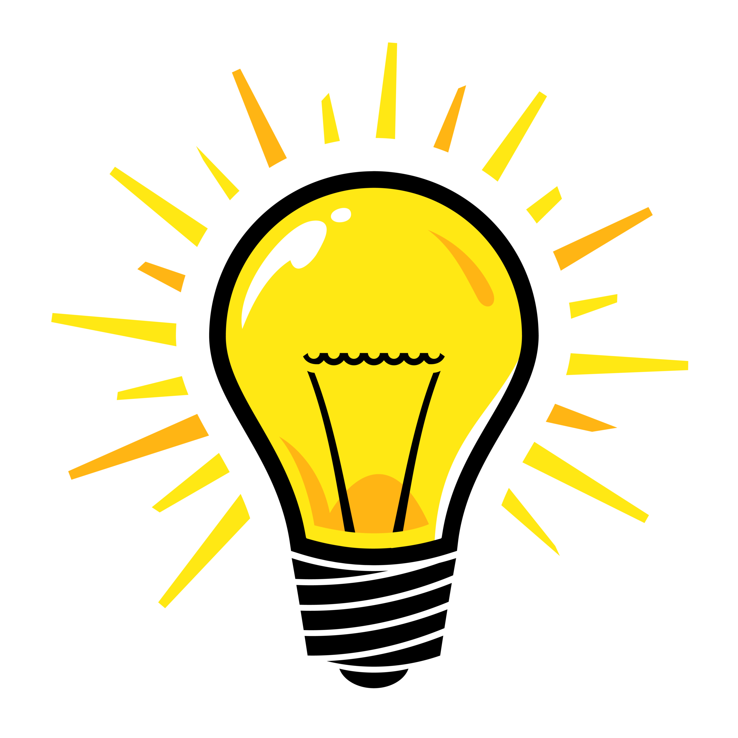 Rebus Puzzles Lightbulb Vector Icon